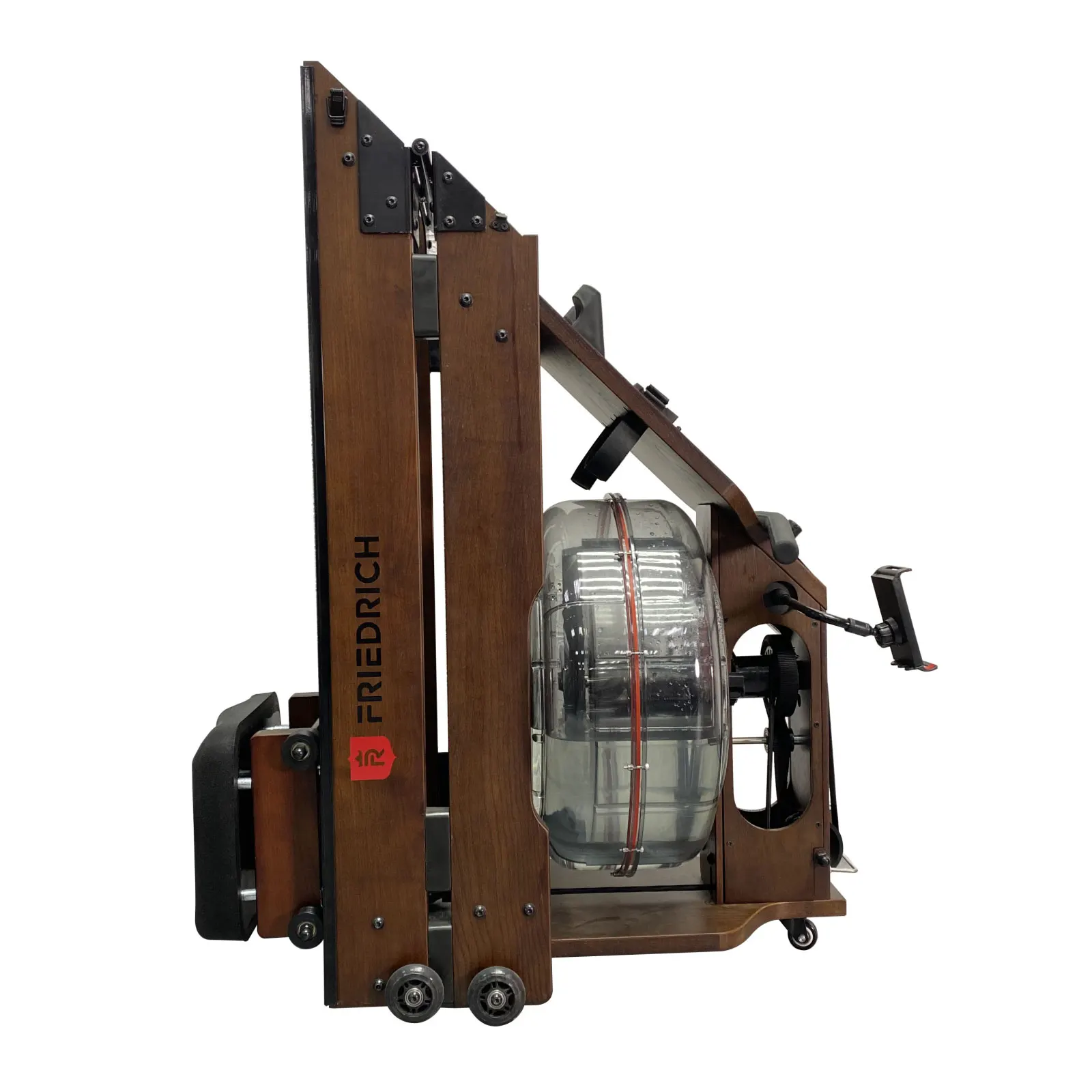 Friedrich wood water rowing machine with real ash wood resistance adjustable home boat