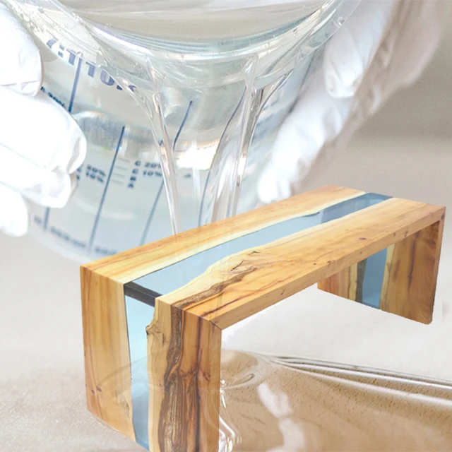 Factory Epoxy Resin AB Glue Resin Crystal Adhesives & Sealants For Crystal Epoxy Resin Table