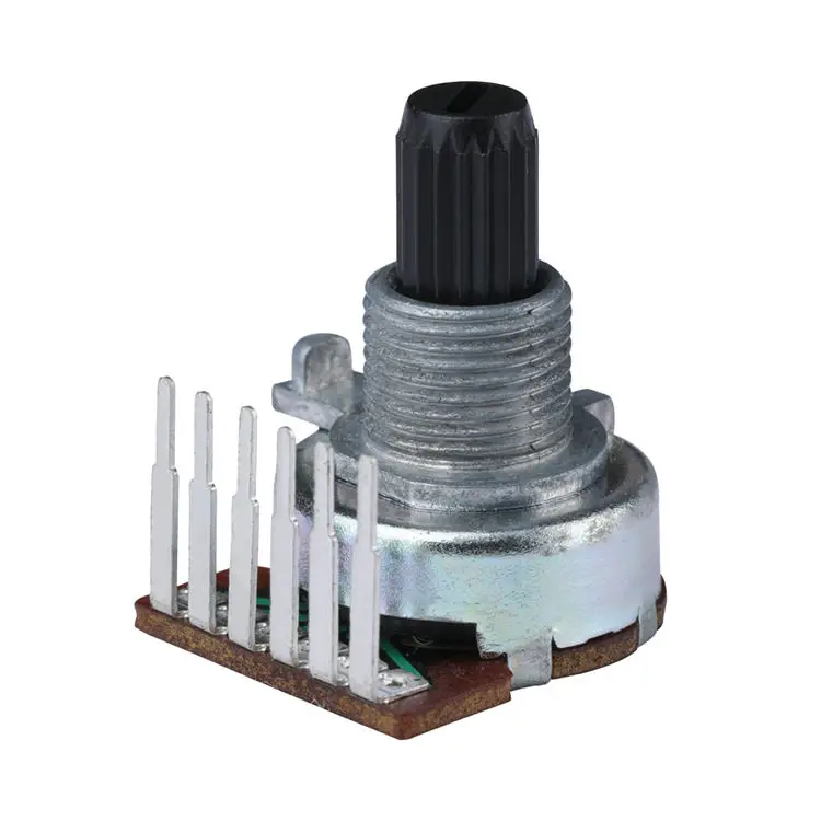 WH161AG Model Volume Control Insulating Shaft Rotary Carbon Film Potentiometer B10k b504 16mm