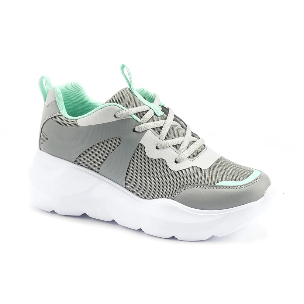 
Latest design fashion wedge platform brand casual shoes women sneakers 