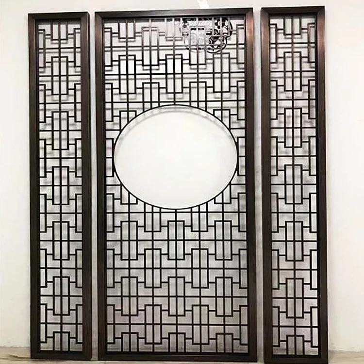 
Metal custom divider aluminum partition outdoor screen 
