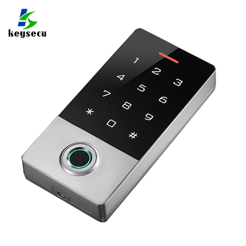  Keysecu 125 кГц металлическая Водонепроницаемая IP68 смарт-карта Автономная RFID система контроля доступа по отпечатку