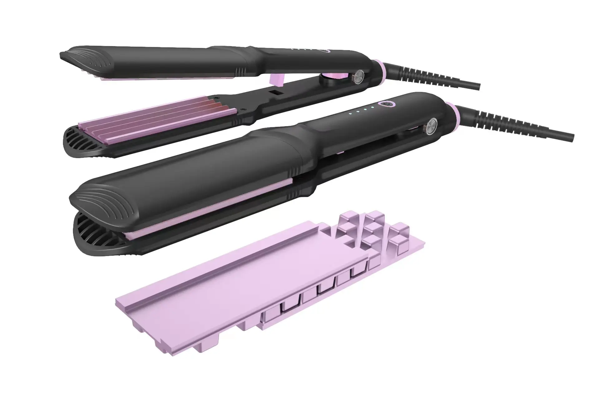 4 вида пластин для выпрямления волос