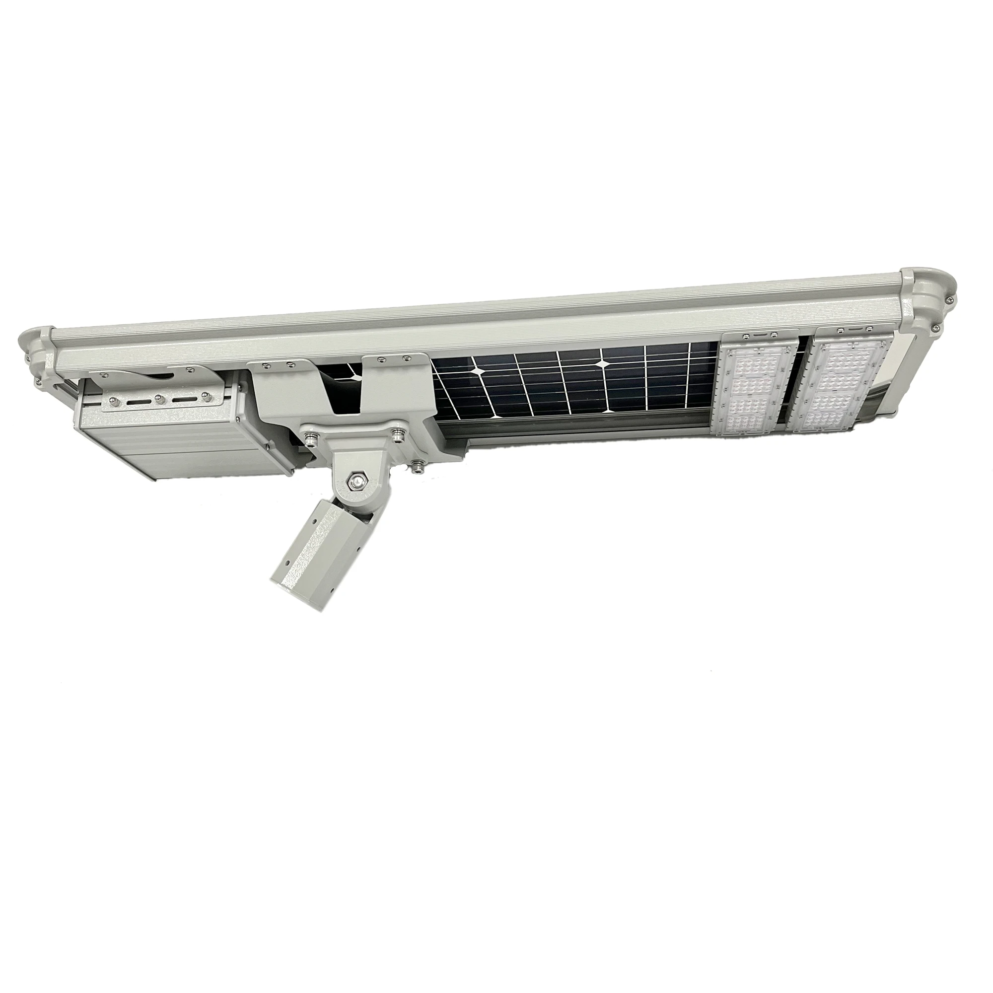 Outdoor Waterproof All In One Led Solar Street Light Aluminum Housing for Road