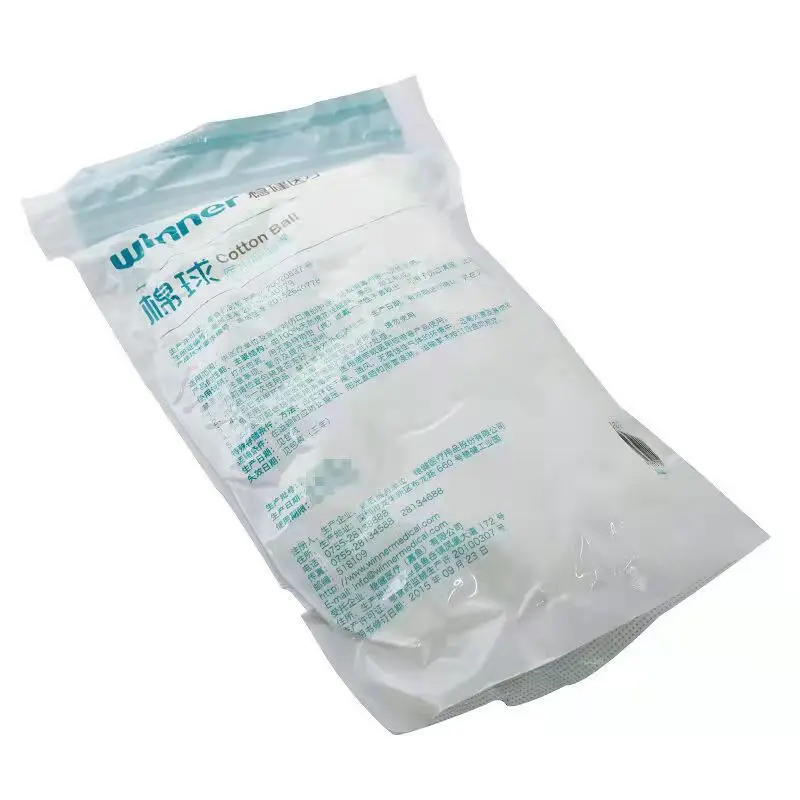 Медицинский обезжиривающий ватный шарик, уход за ранами, Дезинфекция Кожи, одноразовый стерилизованный ватный шарик