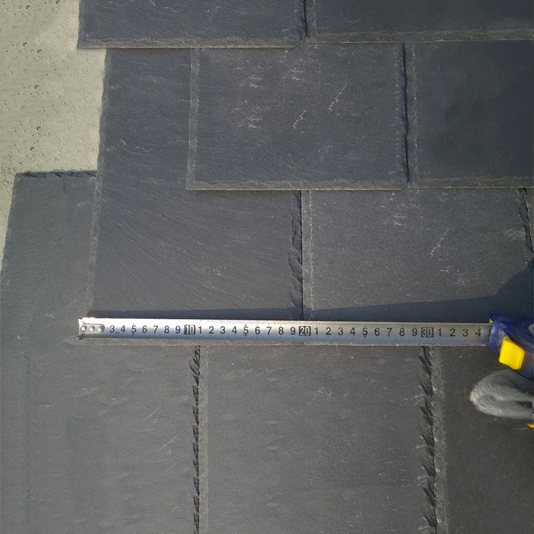 Slate Roofing Tiles Materials Sheet Charcoal Grey Split Face Stone Roof Slates Black Slate Roof Shingles