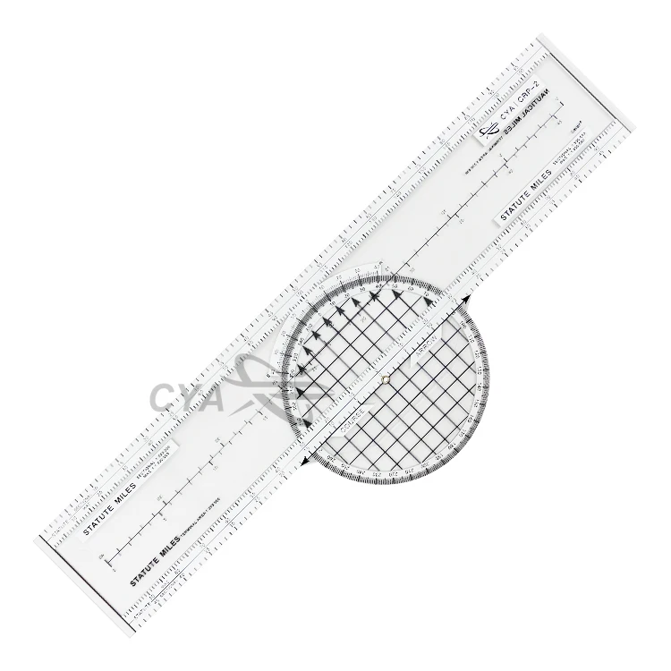 Navigation Plotter Includes rotating azimuth protractor, plotter measures 13' x 4-1/' CRP-2 CYA