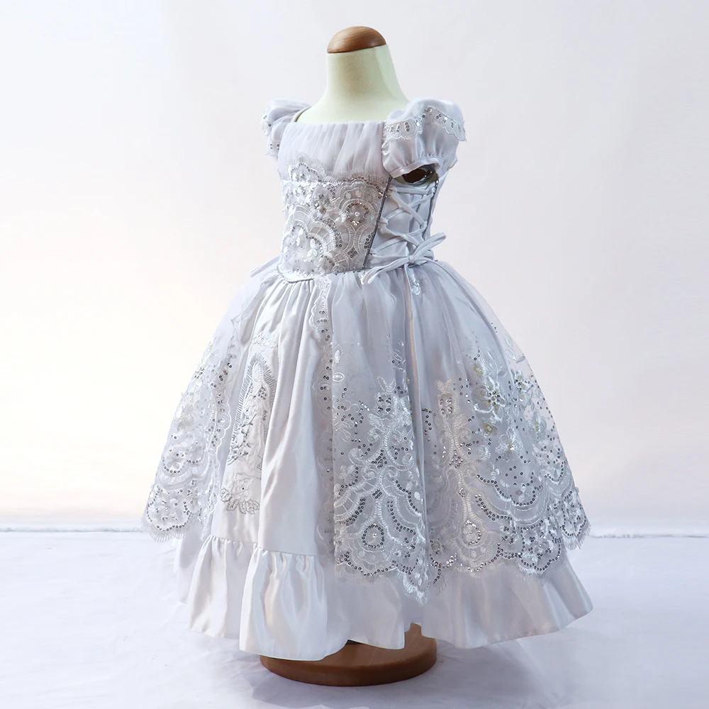 Baby Girl Baptism Dresses  Christening Dresses With Soft Satin Fabric