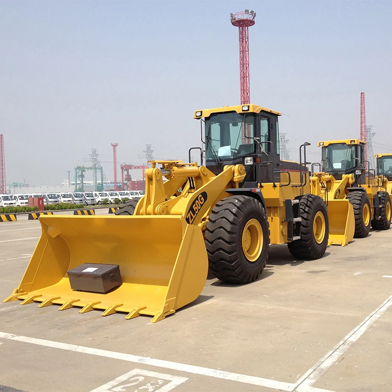 Chinese Top Brand Zl50g Zl50gn Zl50gv 5 Ton Mini Wheel Loader With Attachments Sale With Factory Price