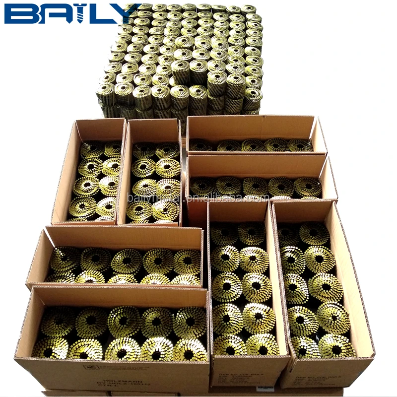 Coated Wire Pallet Coil Nailer Nails CN45 CN50 CN55 CN70 CN80 Coil Nailer Available