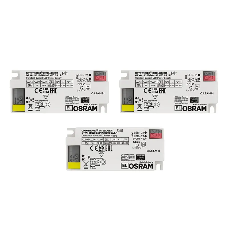 Osrams Drive OT FIT CS Compact Constant Current Fixed Output 20W 30W 40W 75W