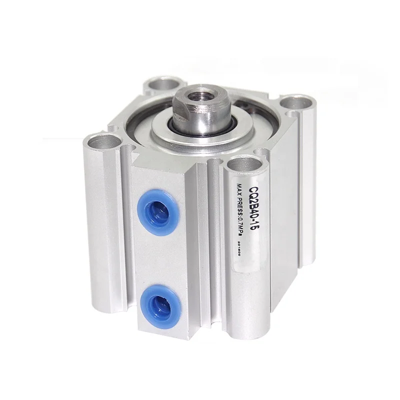 CDQ2B Stainless Steel Aluminum Alloy Cylinder Air Double Action Bore 25mm Stroke 5/10/20/30/50/75/100 Piston Telescopic Cylinder
