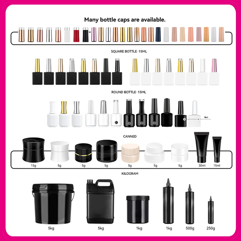 RONIKI Reliable Supplier Wholesale Free HEMA Soak Off Vegan Nail Polish Private Label UV Gel