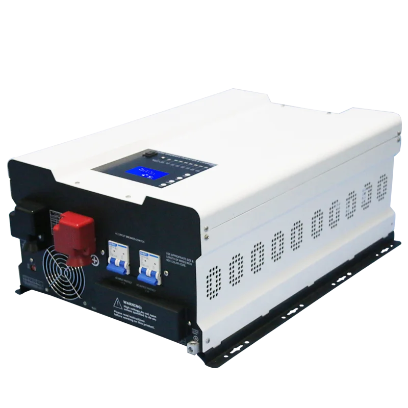 Заводская 350 кВт 5.5KW 5.5KVA MPPT 80A 500VDC PV вход 220VAC 48V с/без параллельной функции 5500W 3-фазный гибридный солнечный инвертор
