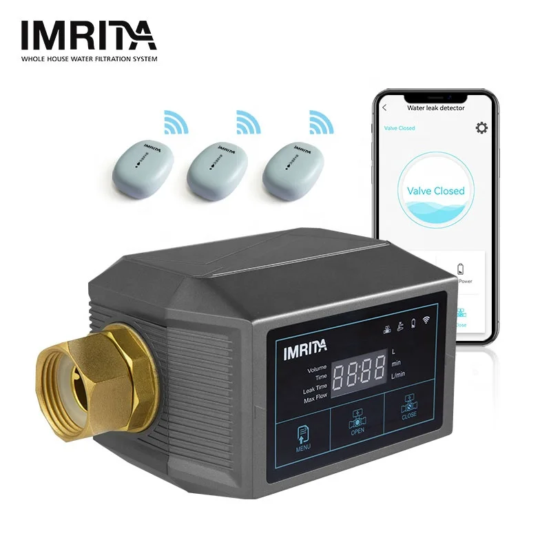Leak Water Detector IMRITA Smart APP control Home Flood Protection Pipe Leak Detect Water Leak Sensor Detector