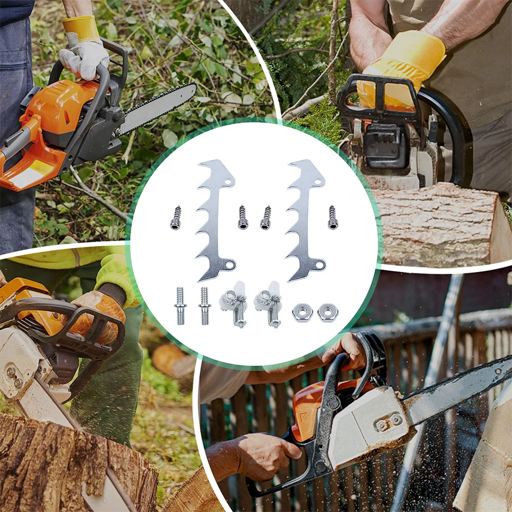 2 Set Bumper Spike Felling Adjustment Nut Screw for Stihl 017 018 MS170 MS180 Chainsaws