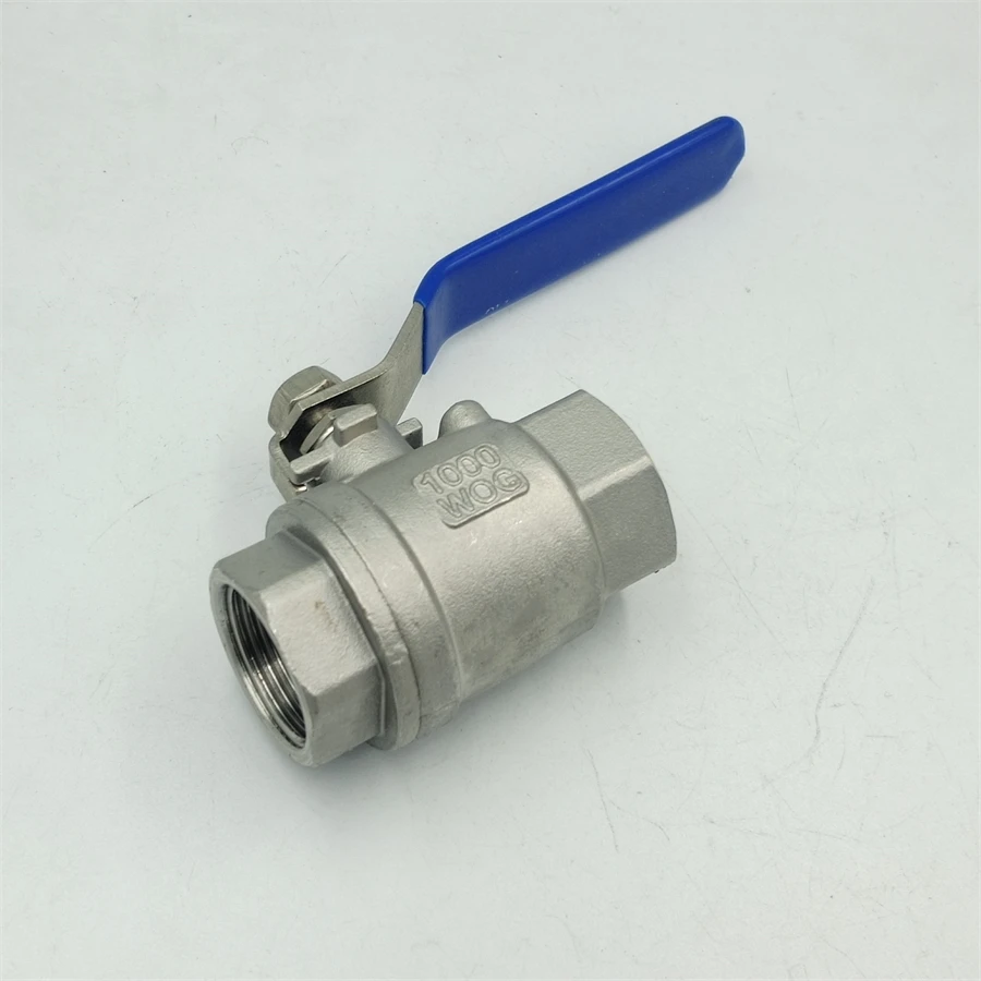 BSP 1000 WOG SS304 1/2 Inch Stainless Steel Full Port Forged Heavy Duty Ball Valve