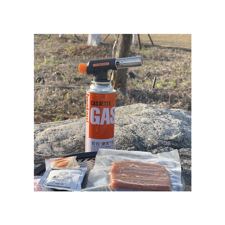 2022 Latest Portable Camping Gas Torch Flames Gun Kitchen Butane Lighter Gas