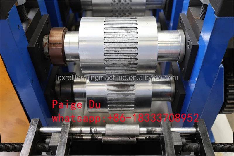 Roller Shutter Garage Door Profile Roll Forming Machine rolling up door slats making machine