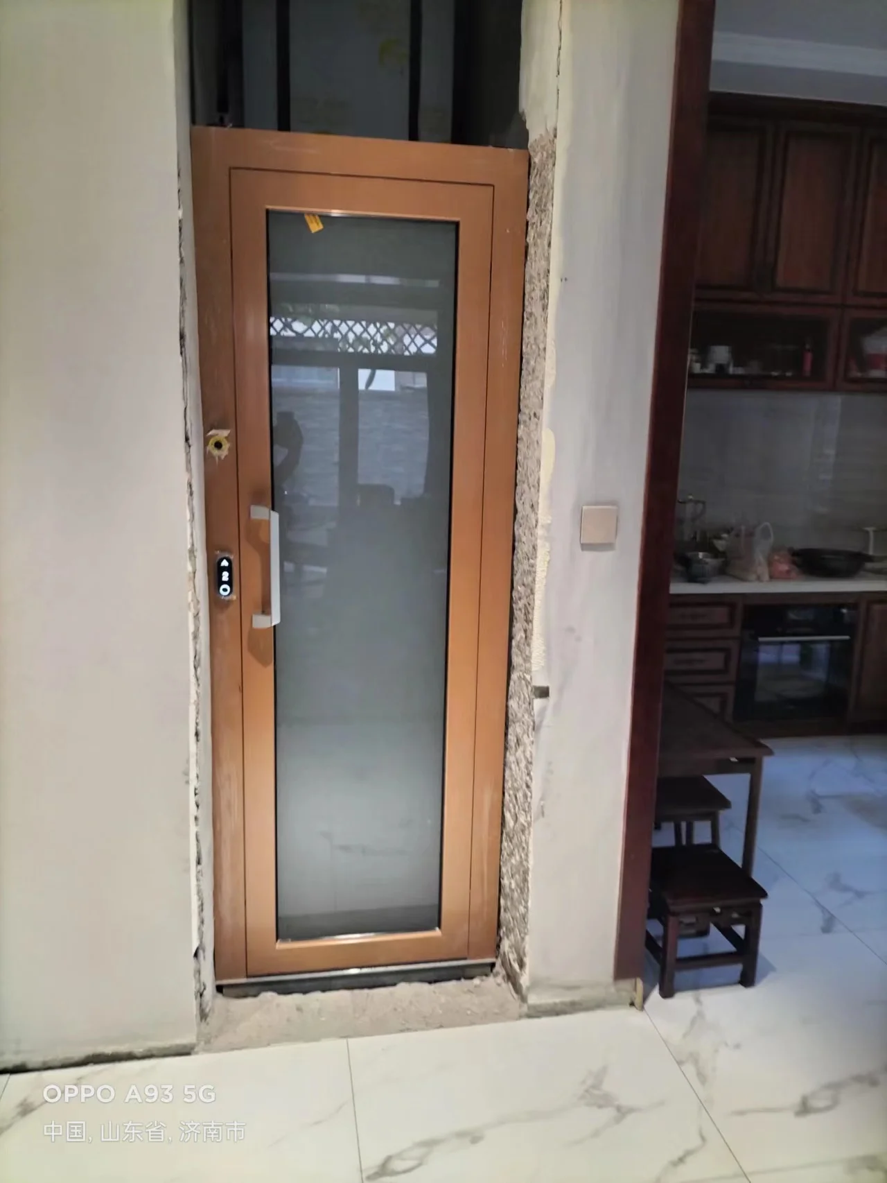 4 Floor Villa Residential 3 Person House Auto Hospital Villa Office Building Cheap Without Pit Home Lift Hydraulic Elevator