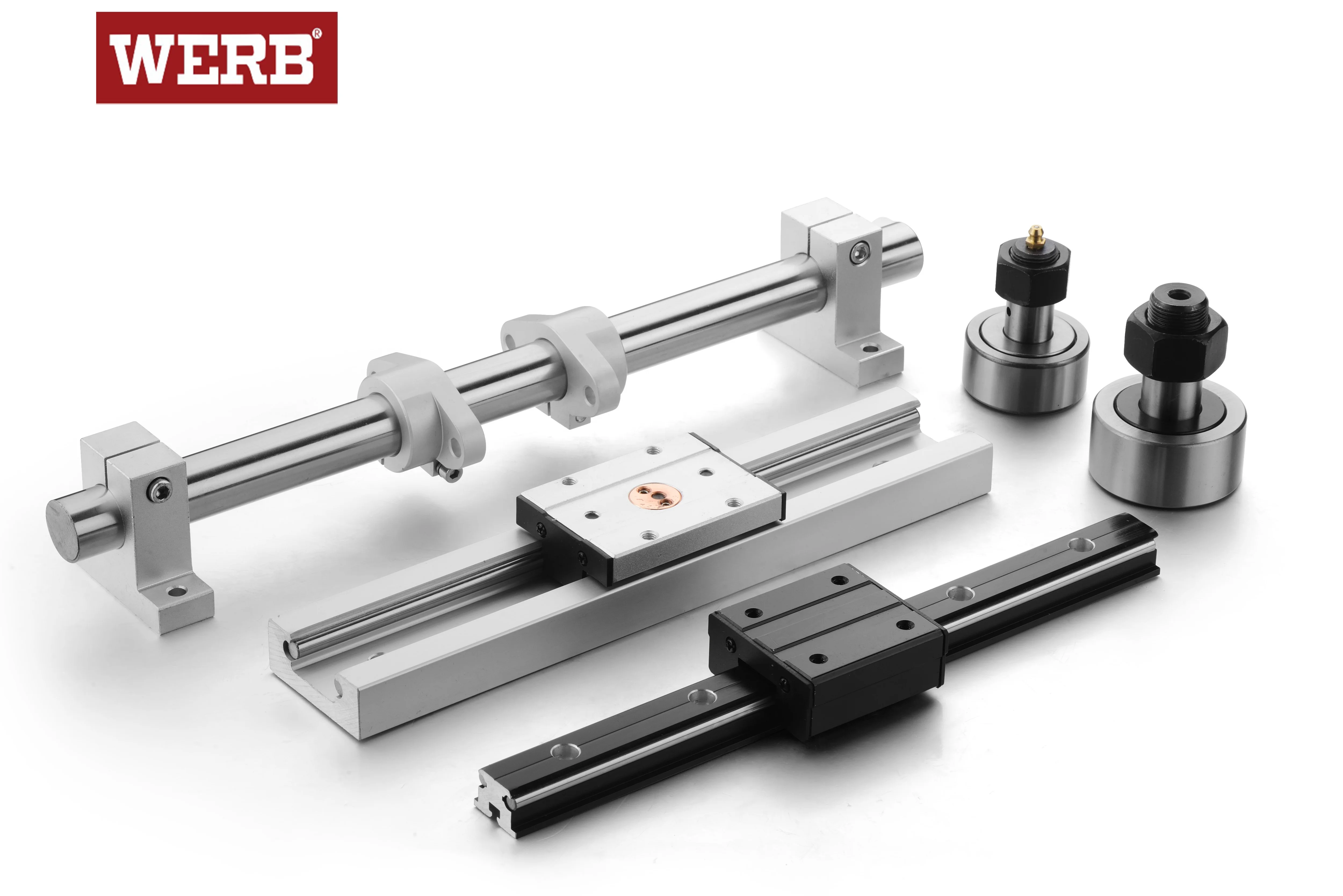 Roller linear guide rail SGR15 with running blocks