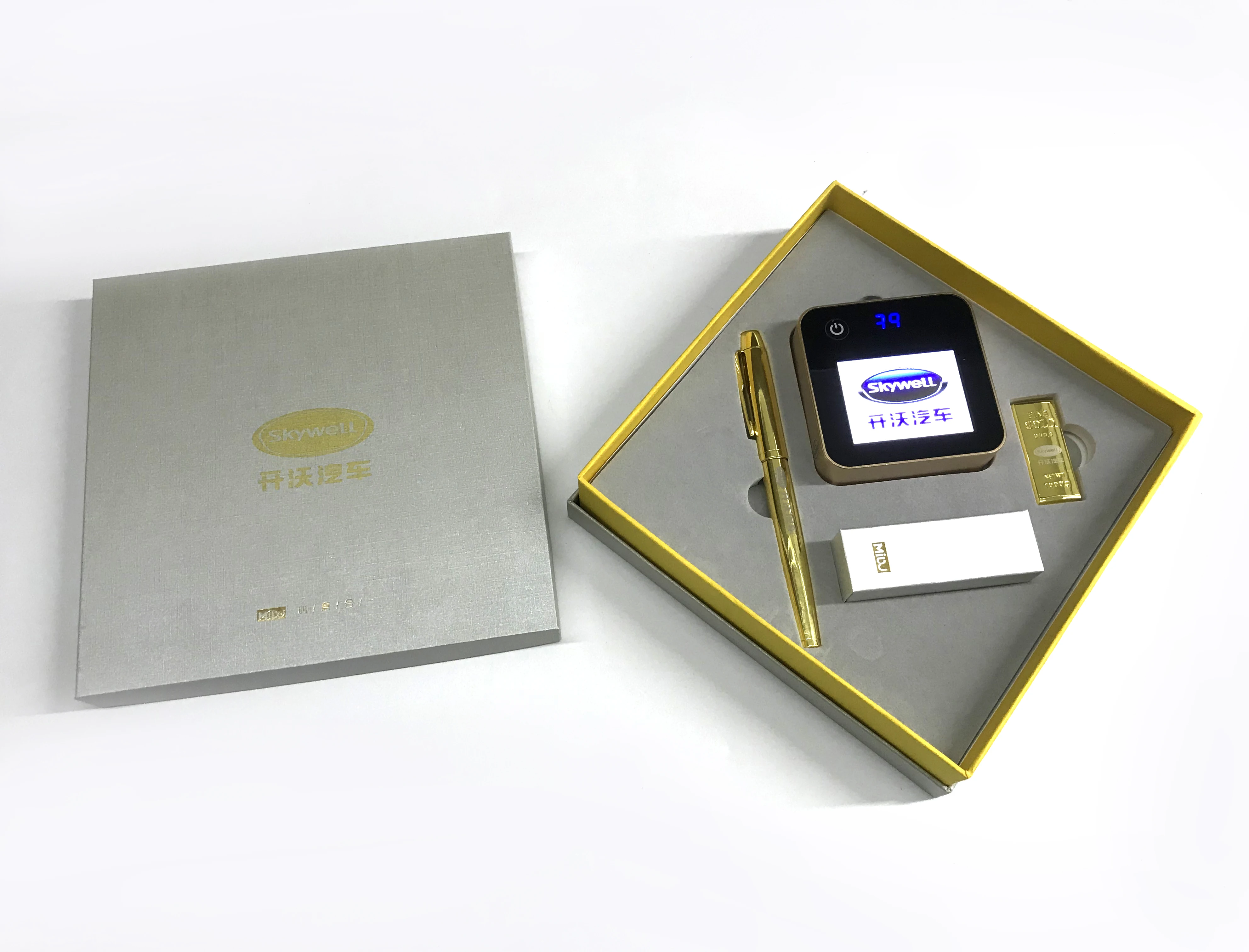 MIDU M-FUB01 New Premium Gift, Office Stationery Power Bank Set Premium Gift Items