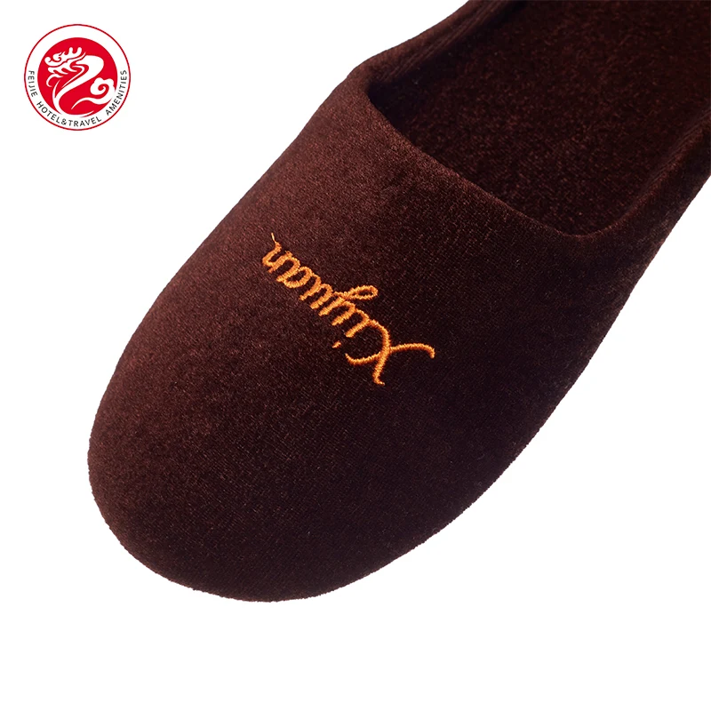 Отельная спальная Противоскользящие тапочки для отеля
