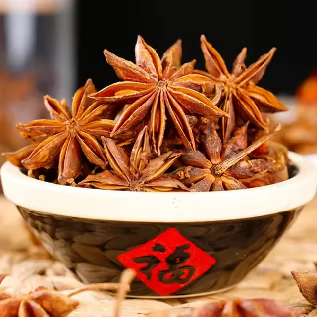 Wholesale Origin Direct Selling Natural Color Dried Star Anise for Food Cooking Best Quality Dried Star Anise 100g/bag