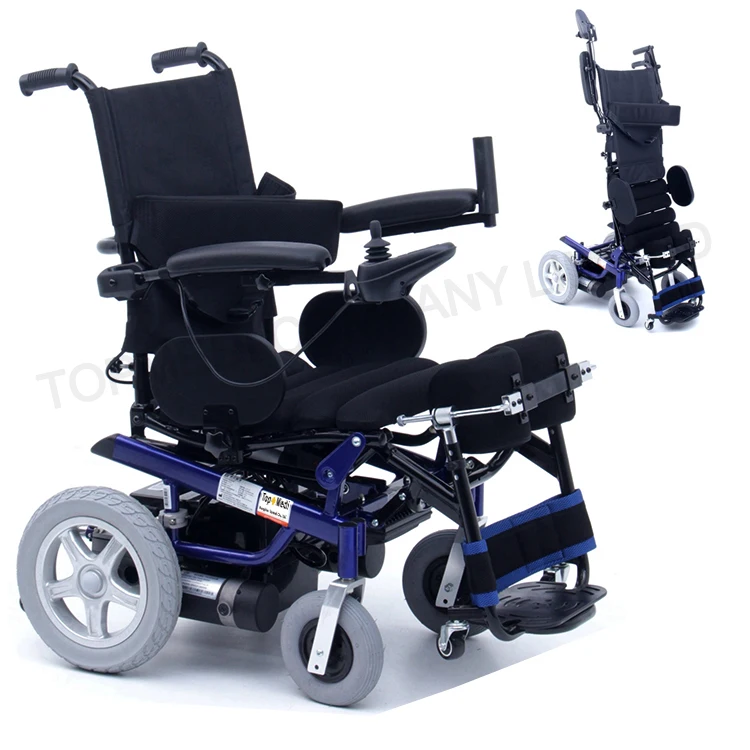 Anti-Decubitus Standing Wheelchair Motorized Lifting Wheel Chair for Disabled