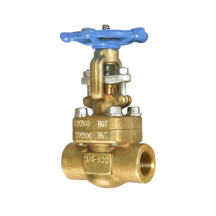 
Forged steel aluminum bronze and brass stem gate valve sea water gate valve 