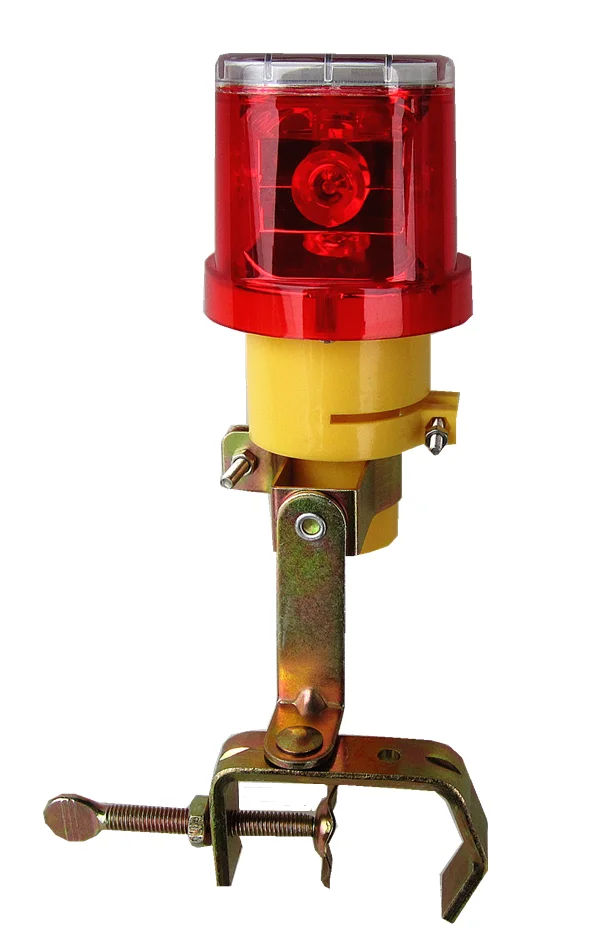 Wireless 4 LED Road Safety Light IP66 Flashing  Solar Warning Light For Traffic Cone