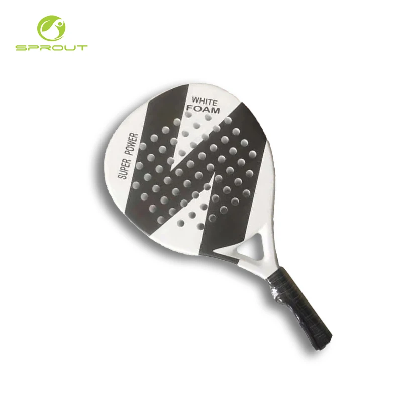 
Custom 3K 12K 18K Carbon Fiber High Quality Paddle Racket Padel Beach Tennis 