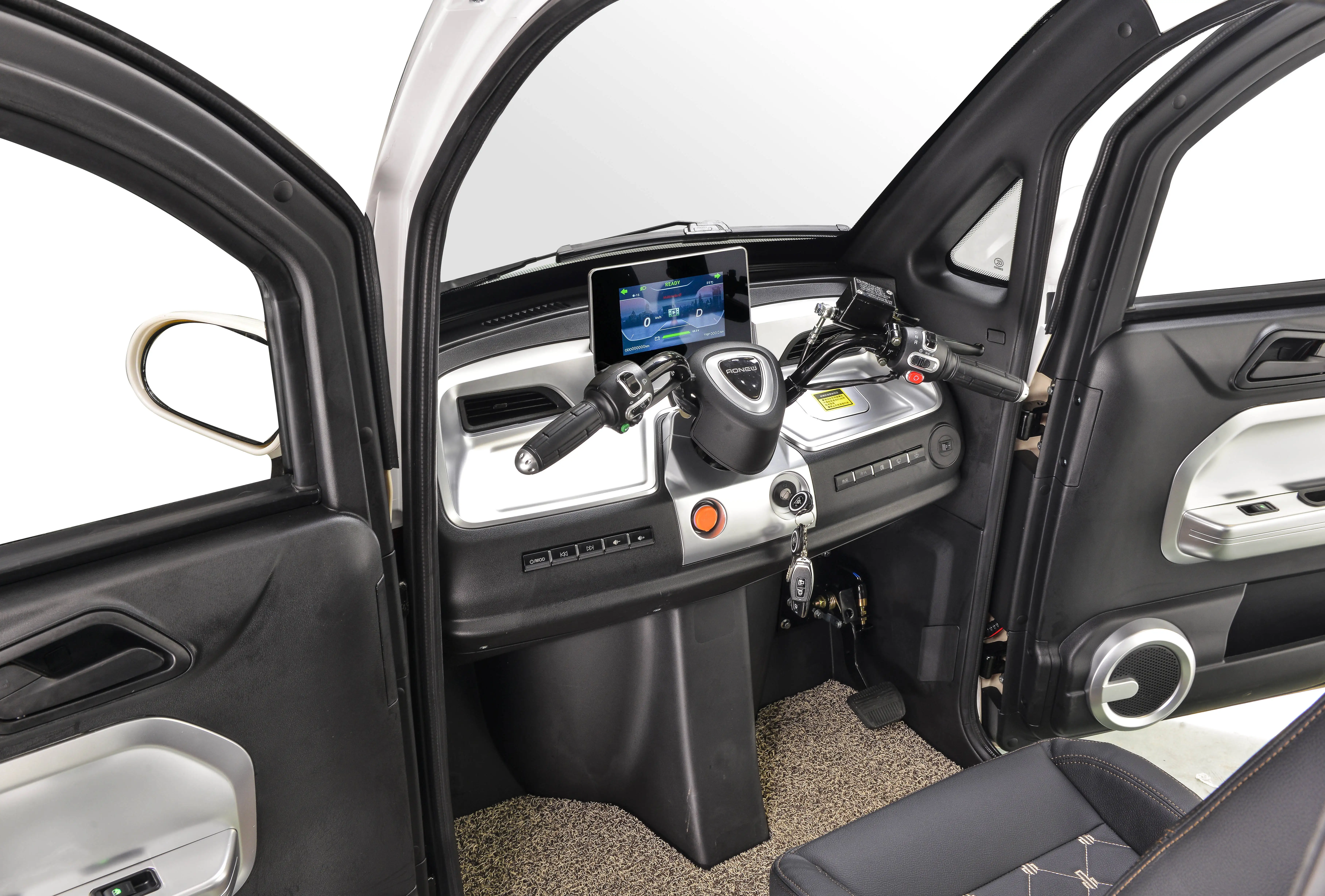 Chinese Factory Big Power Electric Tricycle Enclosed Body 3 Wheels Electric Scooter With EEC/COC