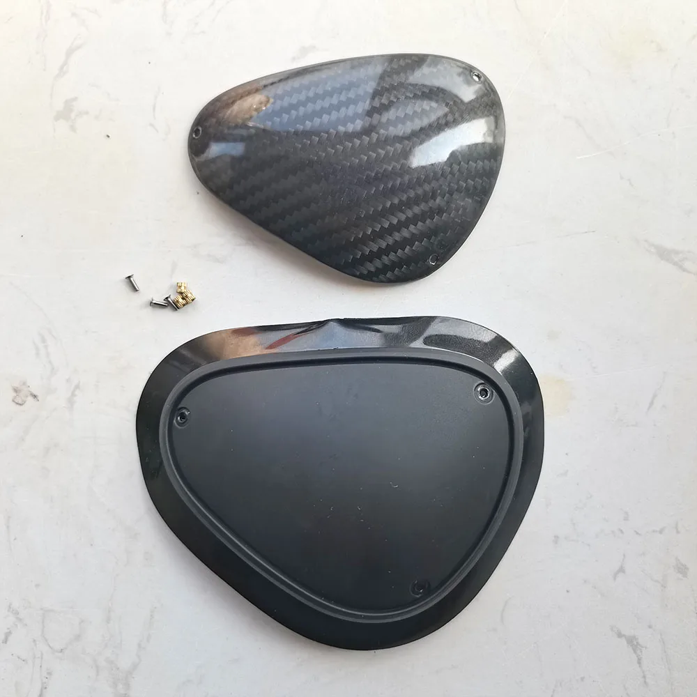 Real carbon fiber shoulder elbow knee protector guard slider for motorcycle racing jacket