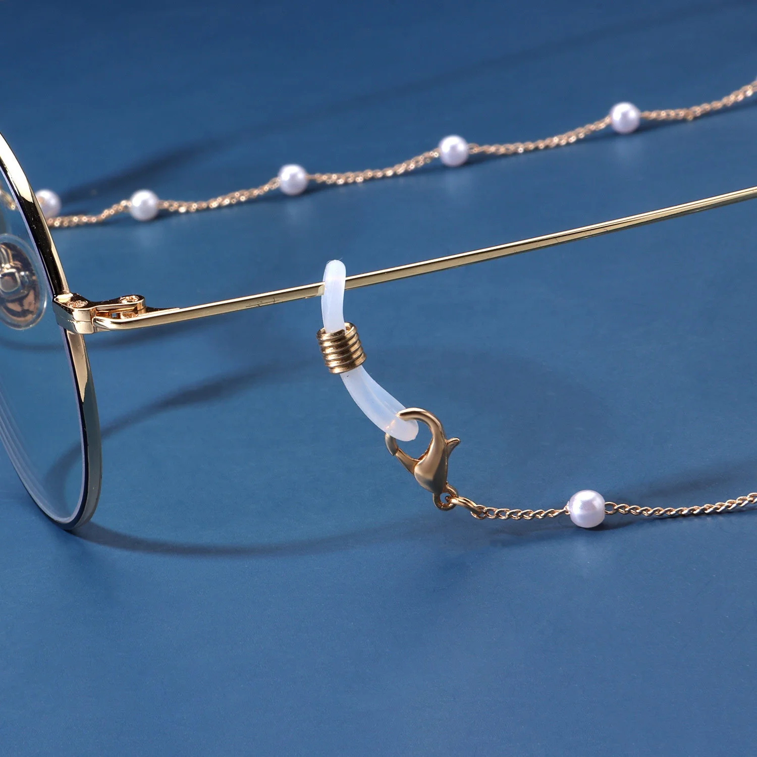 Zuowen New Jewelry Fashionable Simple Pearl Glasses Chain Wholesale Glasses Accessories glasses cord