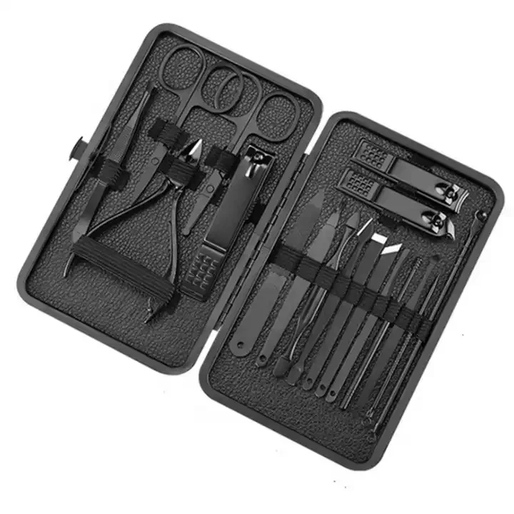 Original factory  7/10/12/16/18 in 1 nail clipper set pedicure tools manicure set