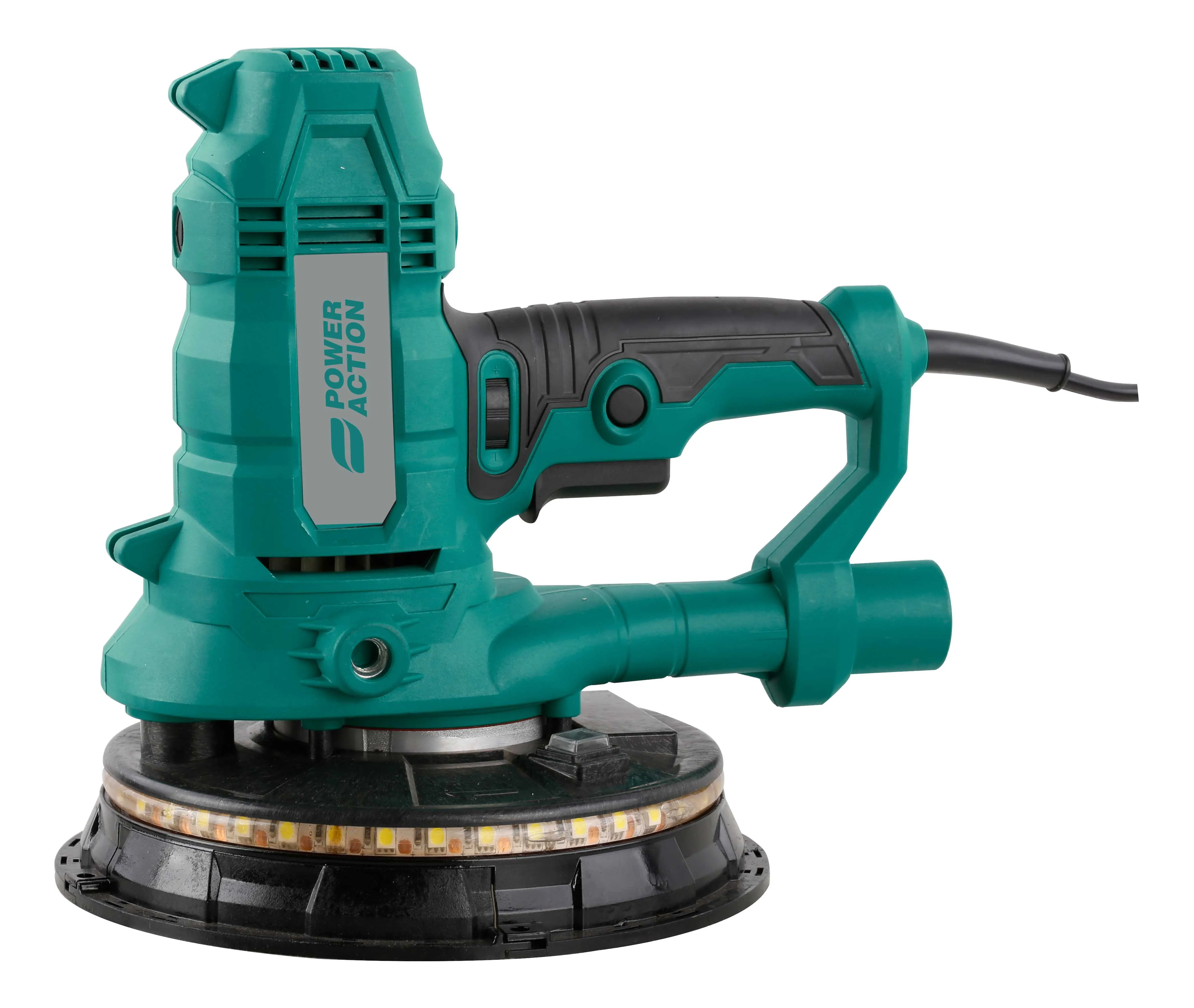 Power Action Drywall Sander DS800 800W 180mm 800W with LED Working Light
