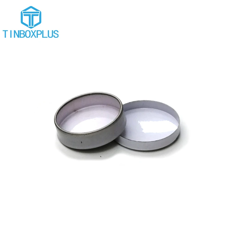 Custom printing Low price tiny metal cosmetic skin care cream small round tin packaging metal box