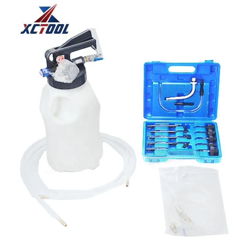 XCTOOL 6L Pneumatic Transmission Oil Filling Tool Fluid Extractor Dispenser Refill Pump Tool Kit With ATF Adaptor XC3688