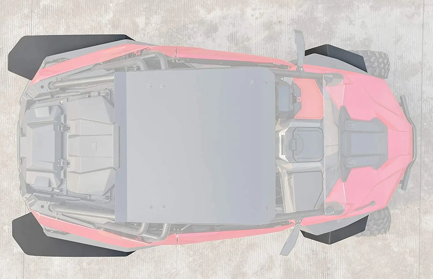 Extended Mud Flaps for RZR Pro, Front & Rear Splash Proof Fender Flares Guards for Polaris RZR PRO XP 2020-2021 Accessories