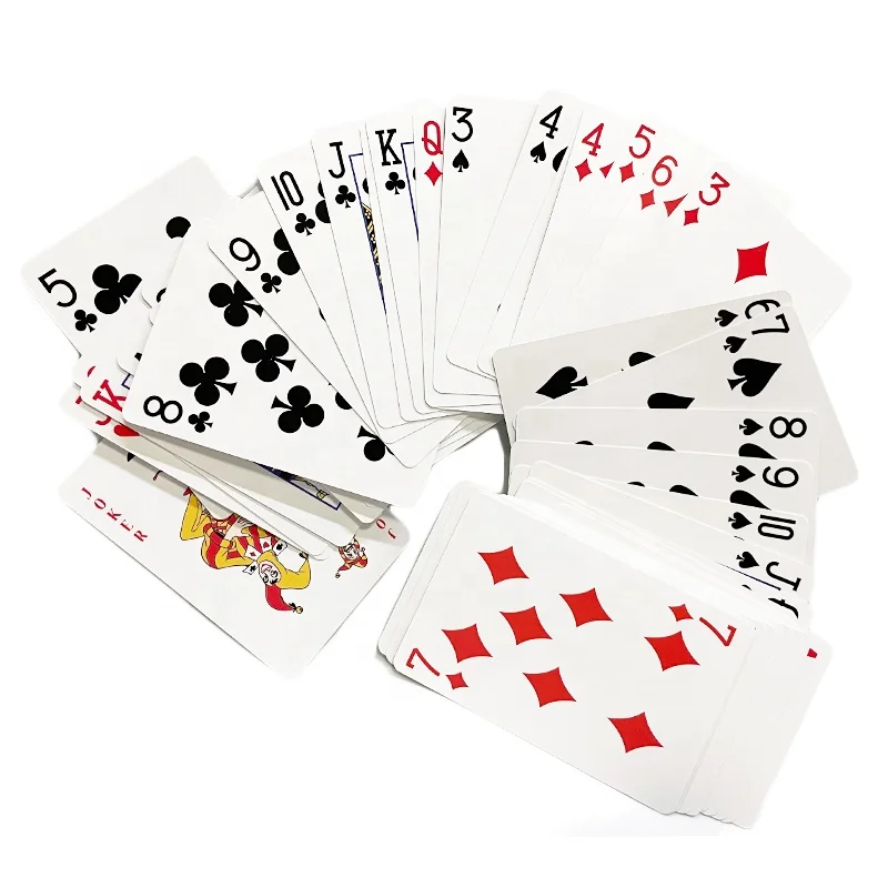High Quality Printing Supplier Custom Game Card Printing Party Paper Playing Cards Poker Card Game