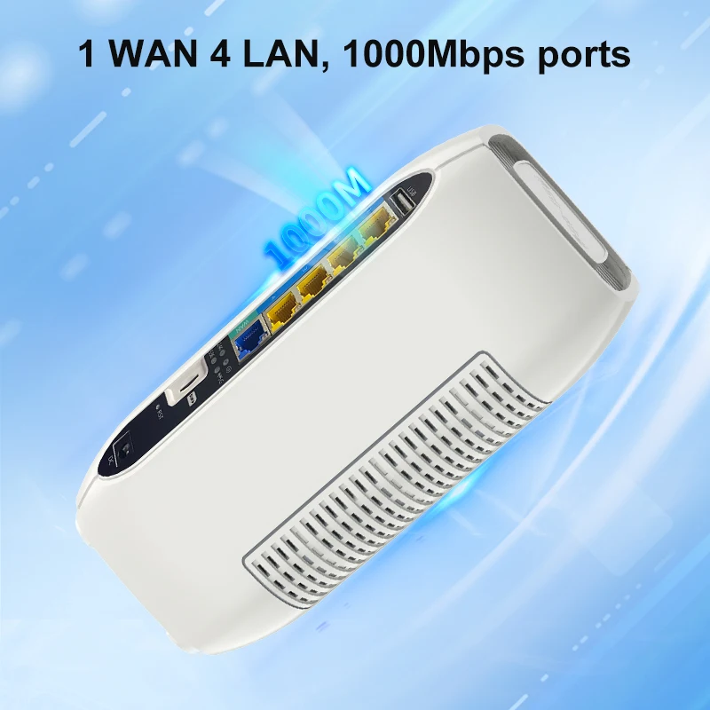 Vehicle Bus Hot Selling 5G CPE Router 3000Mbps WiFi 6 Wireless 2.4G 5.8G Support SA/NSA Dual band 5G Modem router