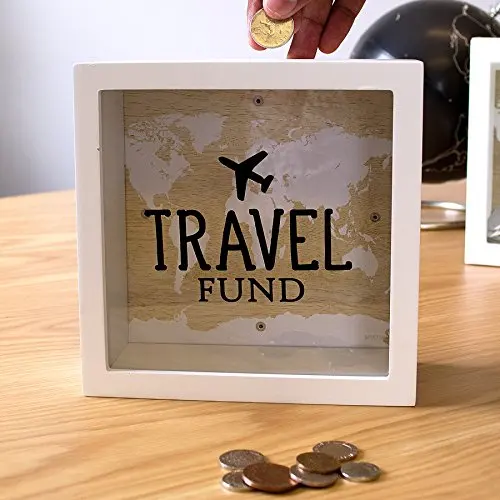 Splosh Change Box Coin Money Savings Fund Jar Container for Dream Fulfillment Saving Pot Money Box