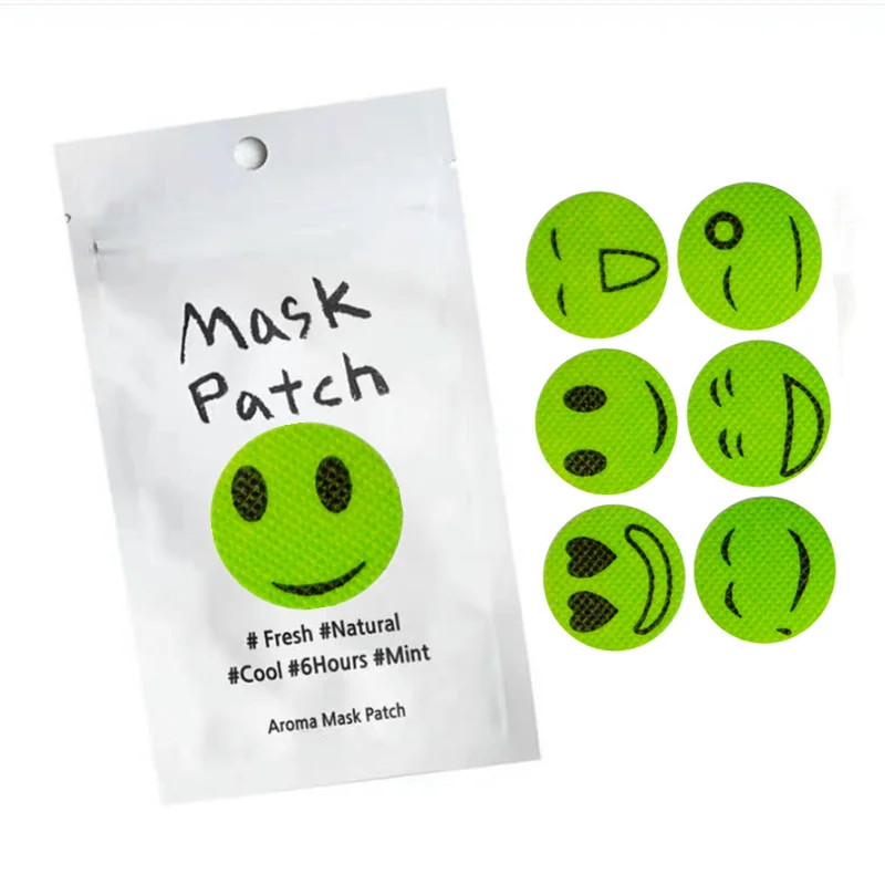 Heart Flower Circle Shape 1 Inch Individually Packed Aroma Patch Fragrance-enhancing Non-woven Fabrics Sticker