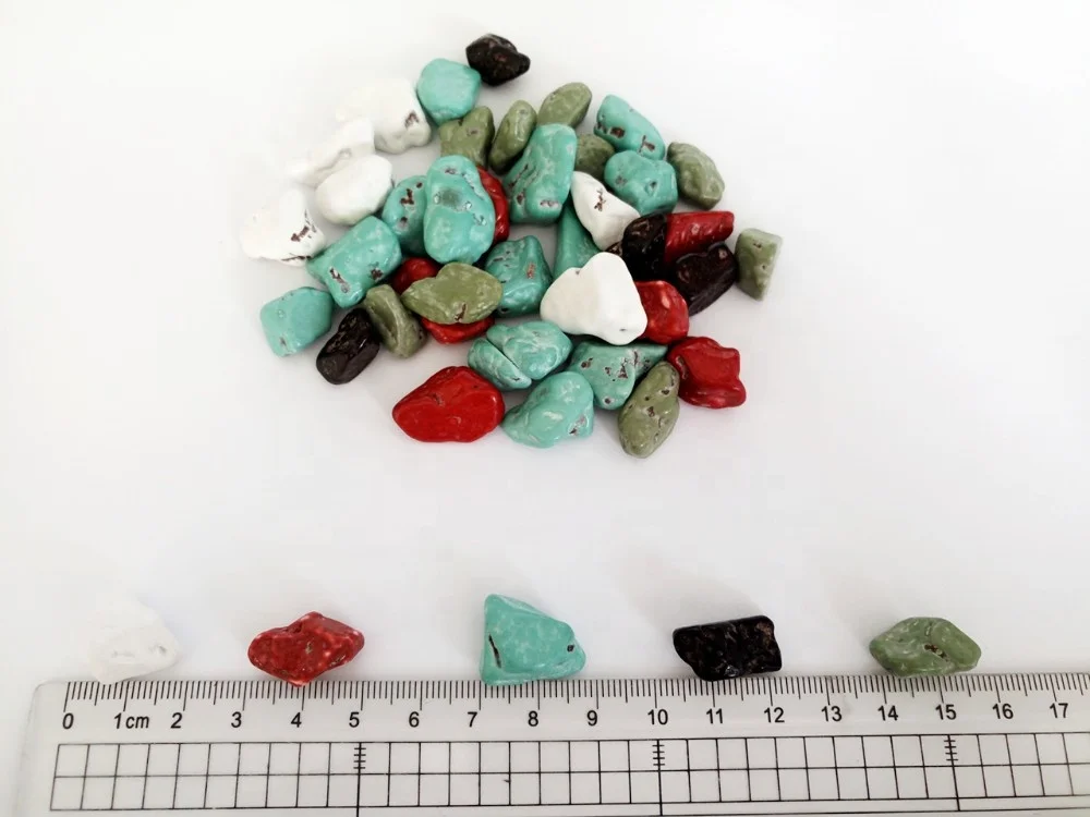 Chinese manufactured high quality stone candy chocolate stone chocolate rocks candy