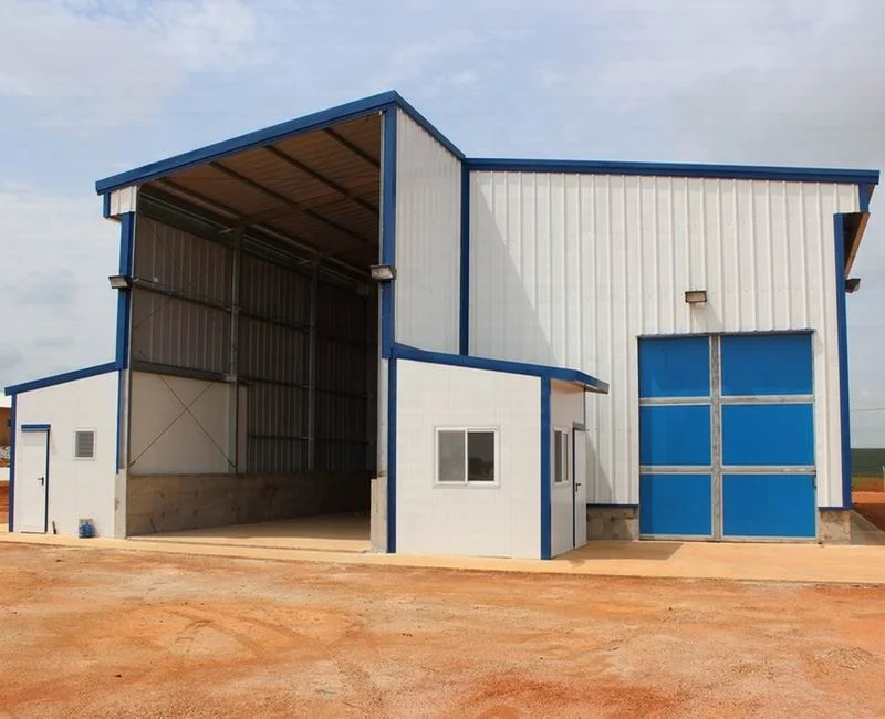 Steel Structure Warehouse and Feedmill Plant