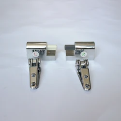 Factory Price Zinc Alloy Metal Toilet Seat Slow Close Hinge With Damper