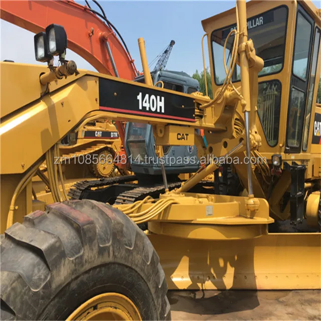 original caterpillar 140h 140g motor grader used cat 140H 140g graders price