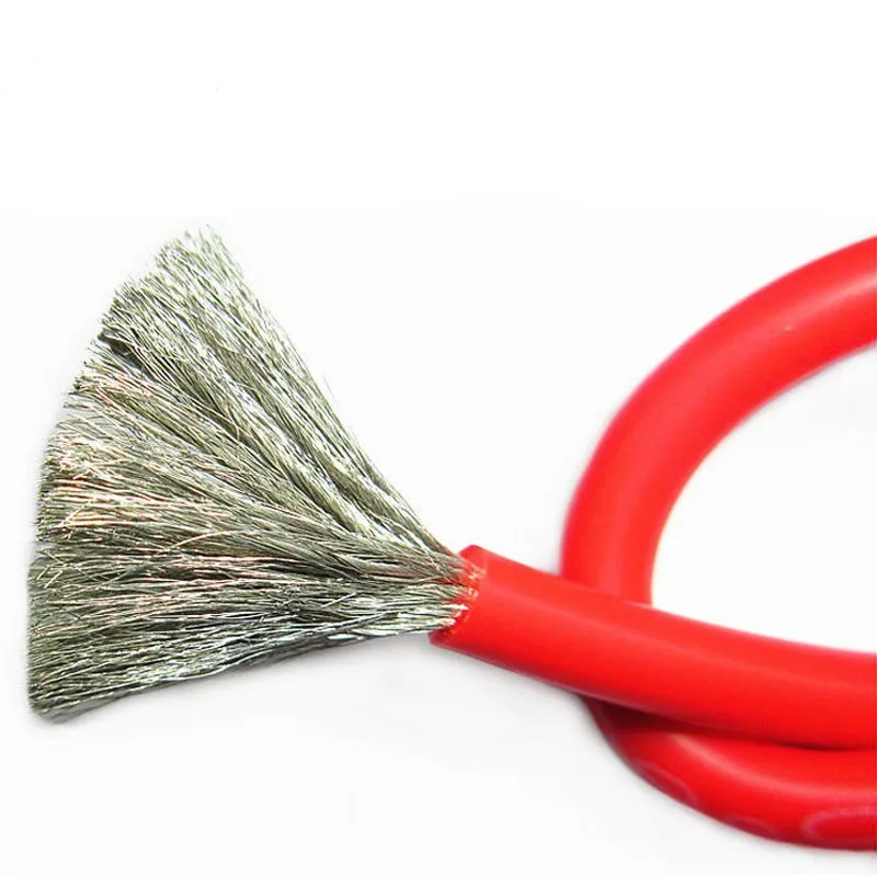 200 degree dc 5kv 10kv 15kv 20kv 25kv 30kv 50kv 100kv silicone rubber high voltage ignition wire 5mm cable