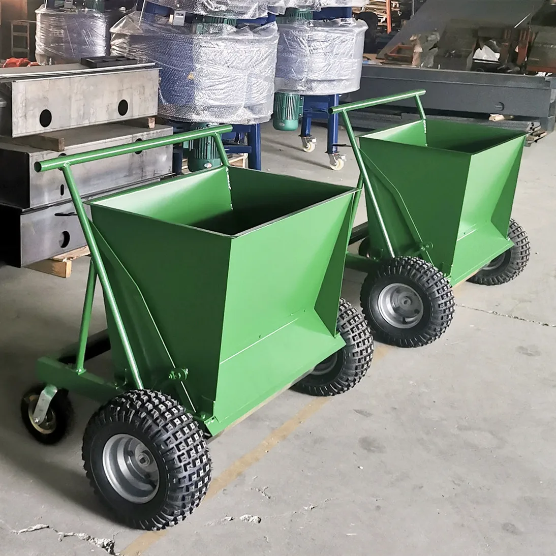 Sand and rubber dropper machine  for spreading infill(sand and rubber granules) on artificial grass